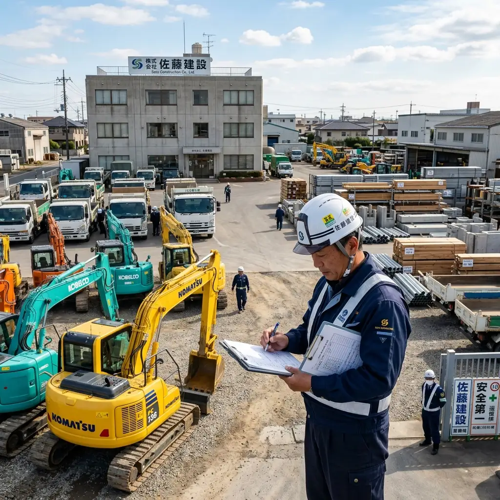 建設業の資産整理・事業整理イメージ